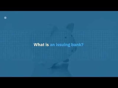 What is an issuing bank?